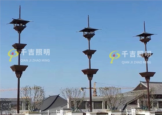 長沙望城區(qū)銅官窯景觀燈工程案例