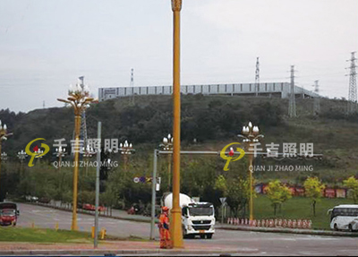 重慶江北區(qū)特色景觀路燈工程案例